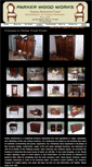 Mobile Screenshot of parkerwoodworks.com